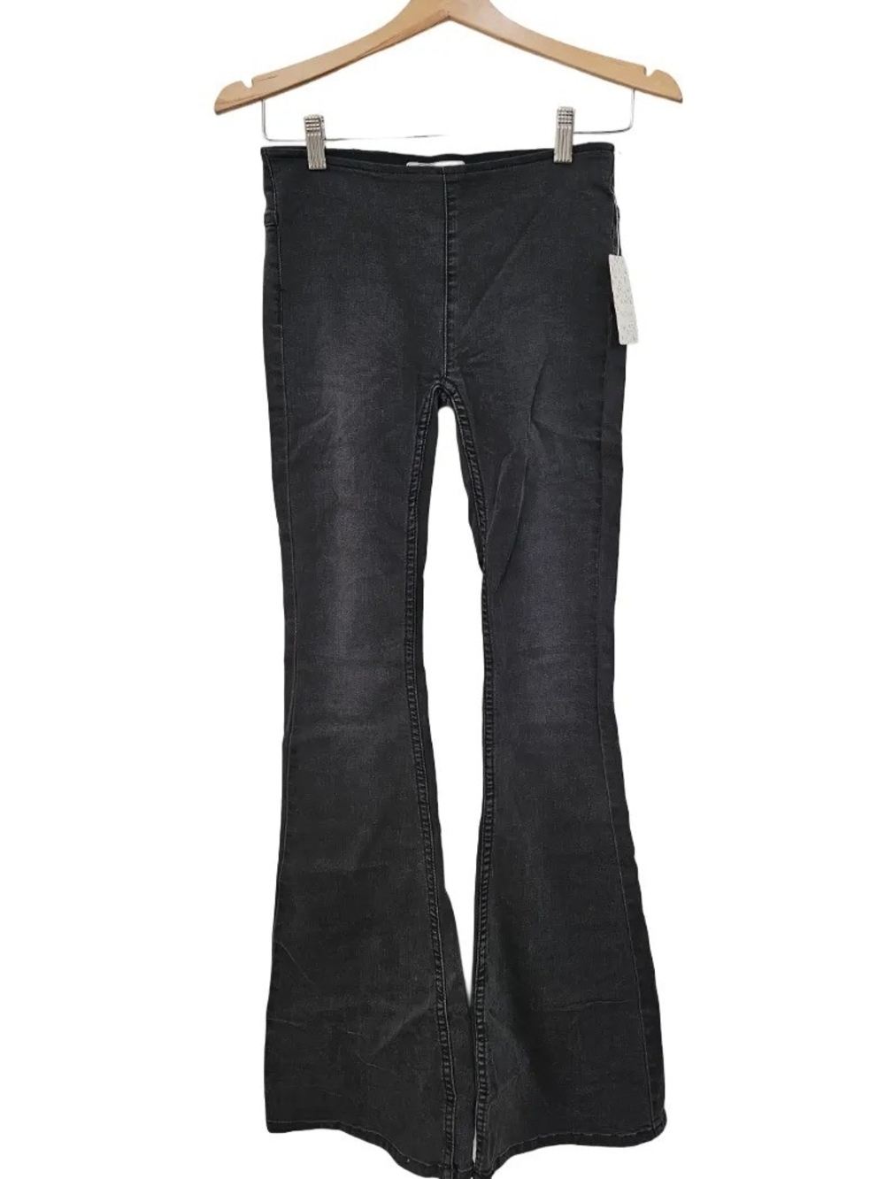 Free People Black Flare Jeans